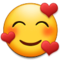 Smiling Face with Hearts emoji on Samsung